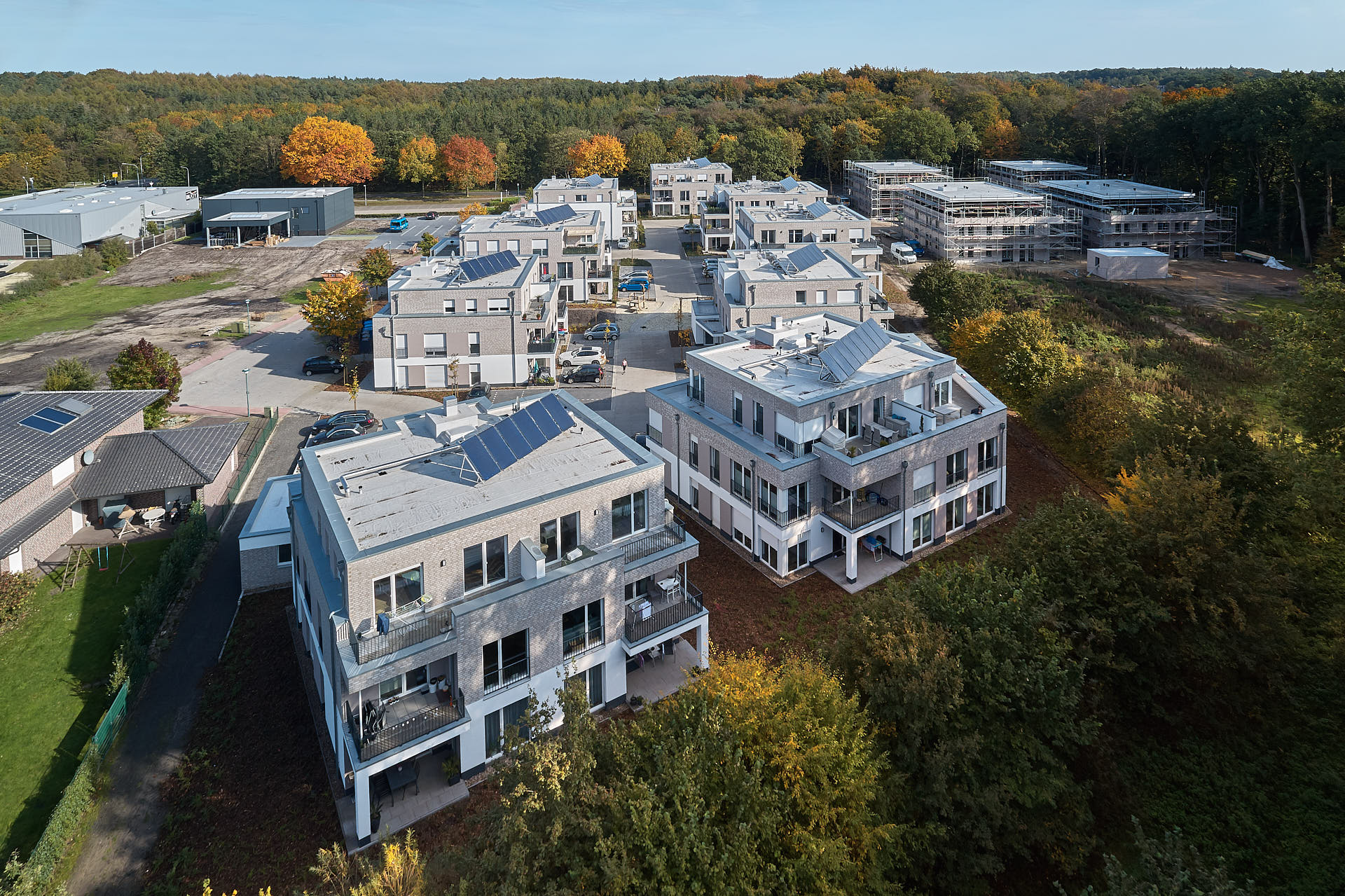 Mehrfamilienhaeuser 'von Dorgelostrasse, Lohne'